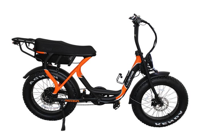 Bintelli Fusion Hybrid Electric Bike Orange