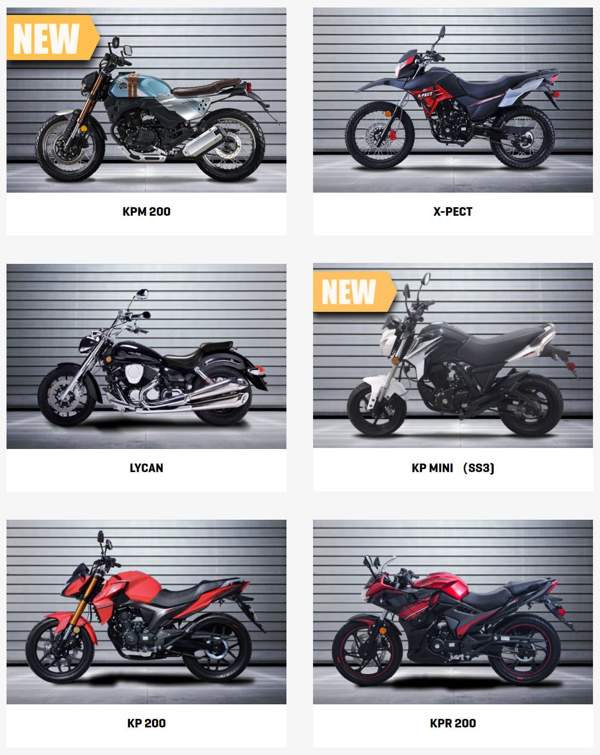 Lifan Motorcycles