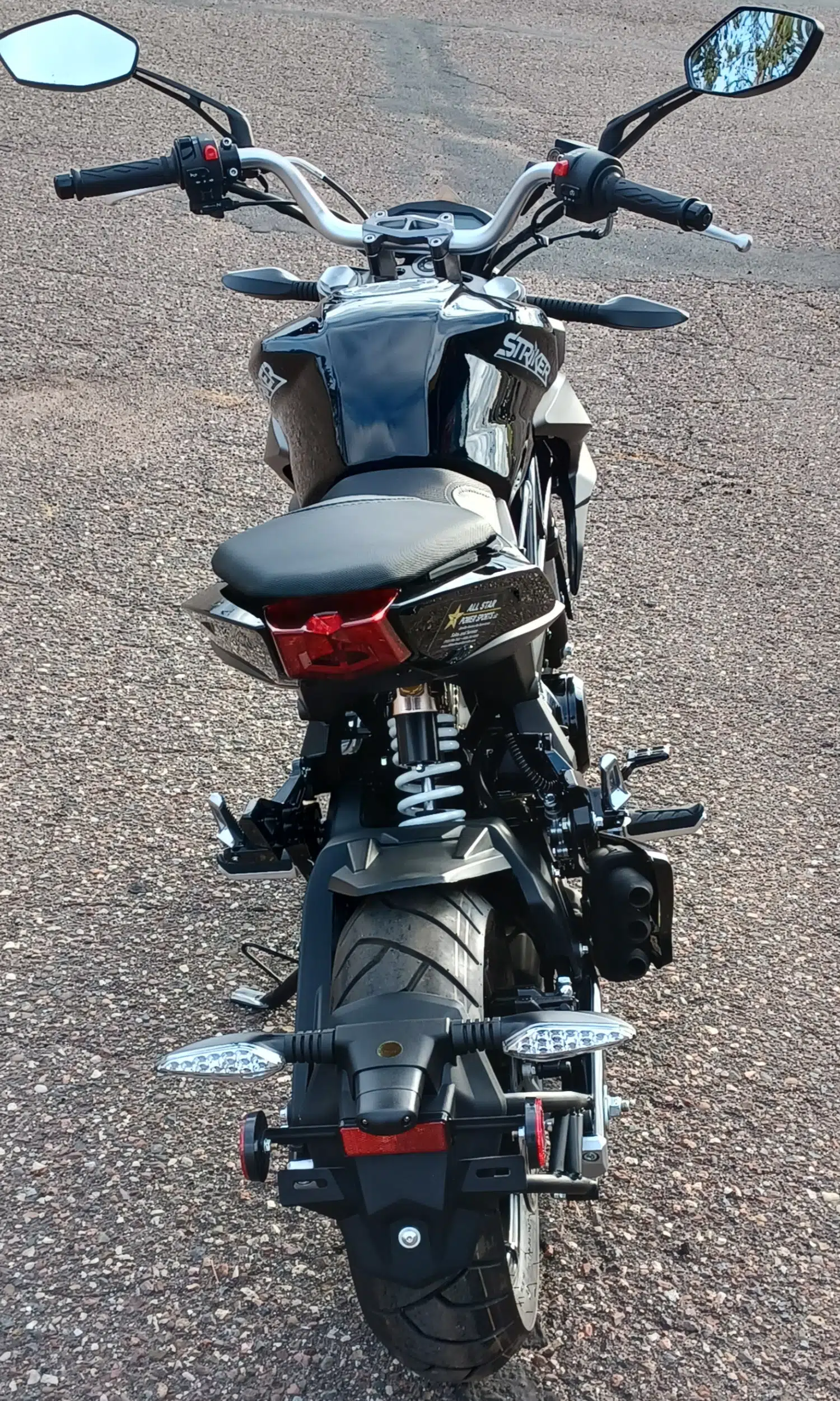 Striker Motorcycle (Back)